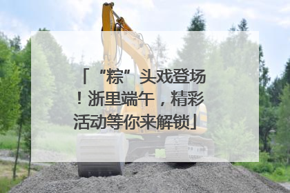 “粽”头戏登场！浙里端午，精彩活动等你来解锁