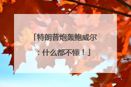 特朗普炮轰鲍威尔：什么都不懂！