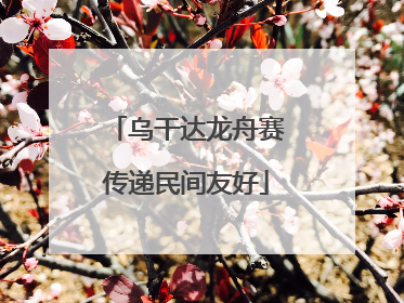 乌干达龙舟赛传递民间友好