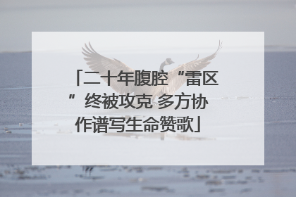 二十年腹腔“雷区”终被攻克 多方协作谱写生命赞歌