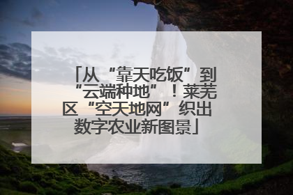 从“靠天吃饭”到“云端种地”！莱芜区“空天地网”织出数字农业新图景
