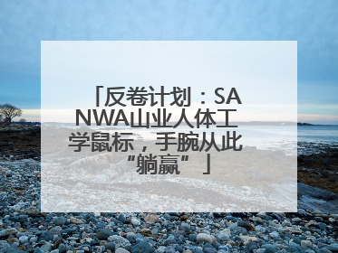 反卷计划：SANWA山业人体工学鼠标，手腕从此“躺赢”