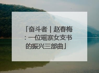 奋斗者｜赵春梅：一位瑶寨女支书的振兴三部曲