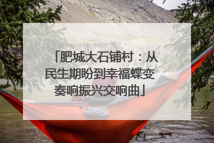 肥城大石铺村：从民生期盼到幸福蝶变奏响振兴交响曲