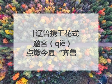 辽鲁携手花式邀客（qiě）点燃今夏“齐鲁风 辽海情”